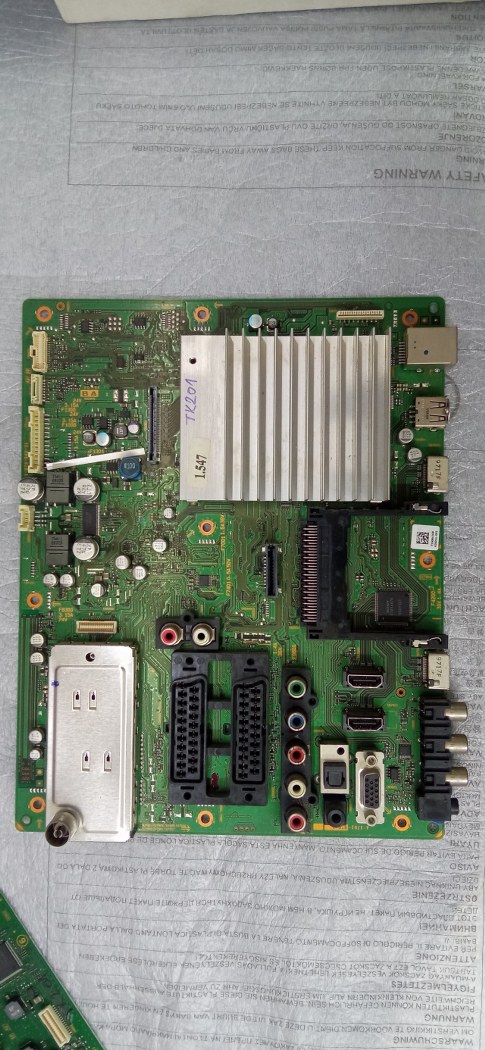 TK201 SONY 52 MAIN A-1701-876-A